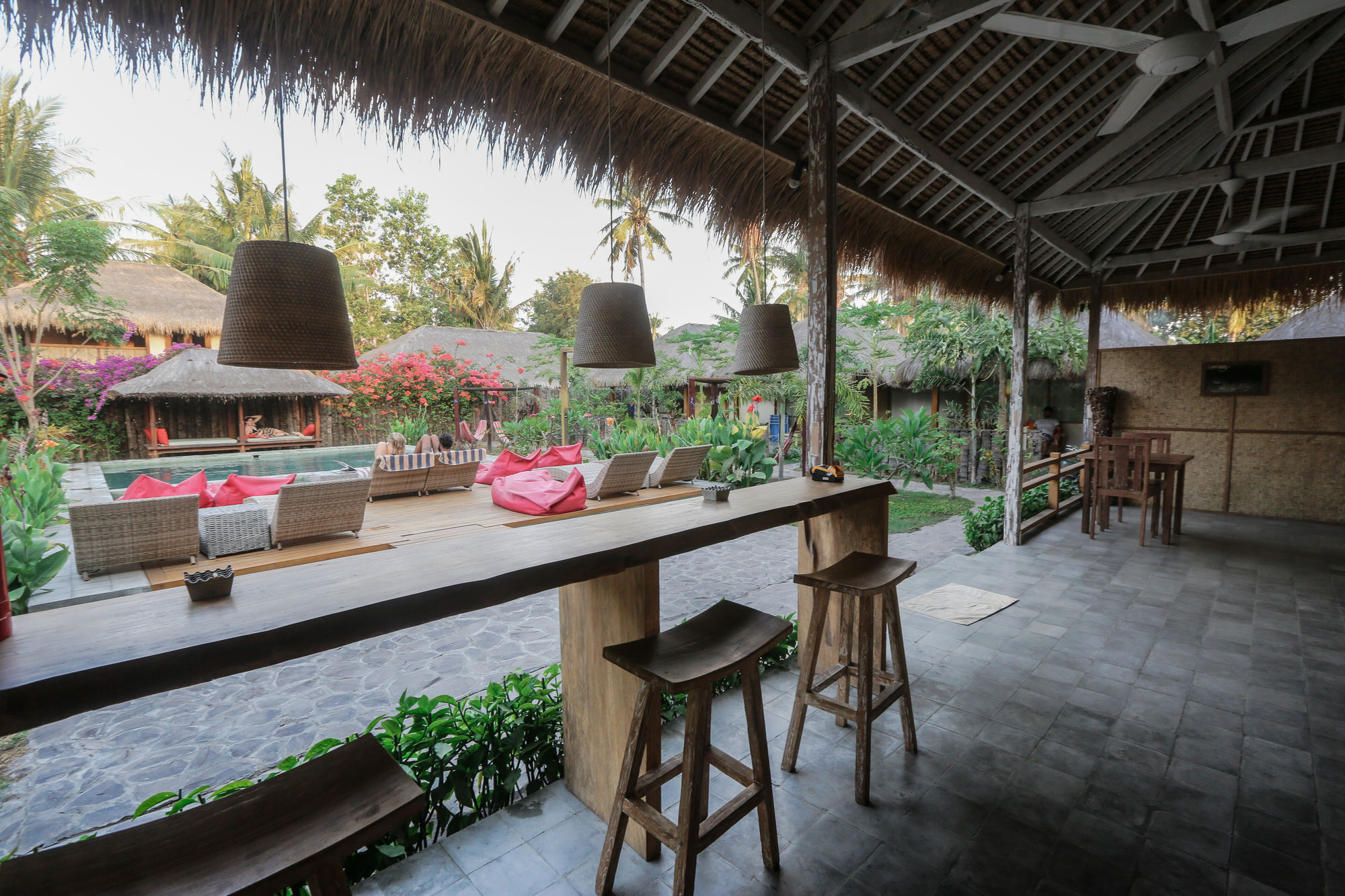 3W Cottages And Villas Gili Air Buitenkant foto