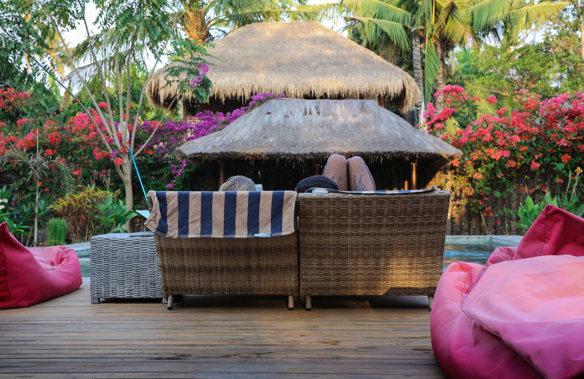 3W Cottages And Villas Gili Air Buitenkant foto