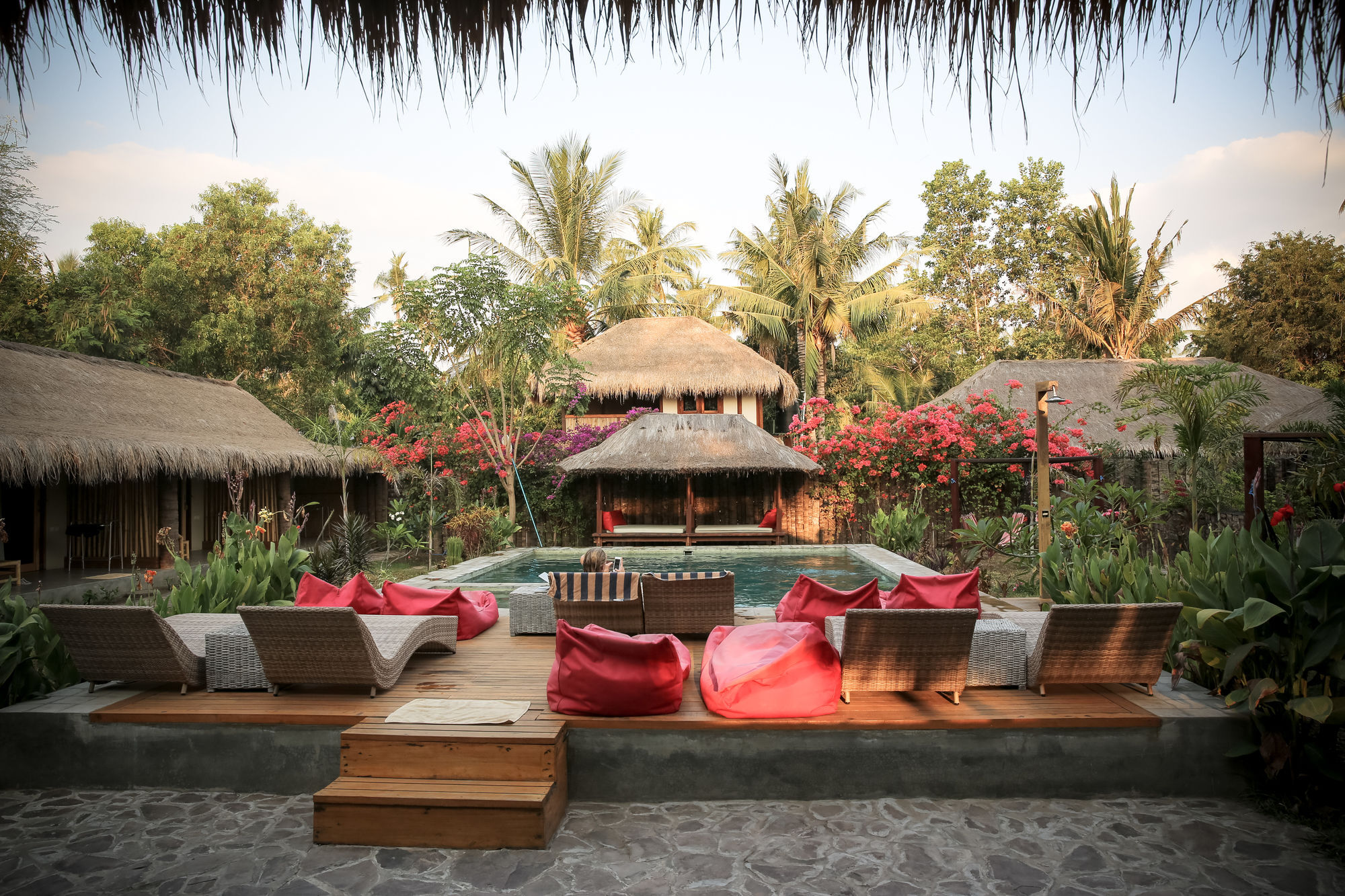 3W Cottages And Villas Gili Air Buitenkant foto